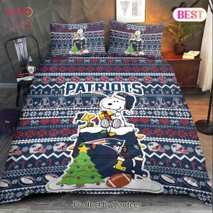Buy Snoopy Dog NFL New England Patriots Christmas Bedding Sets Bed Sets, Bedroom Sets, Comforter Sets, Duvet Cover, Bedspread