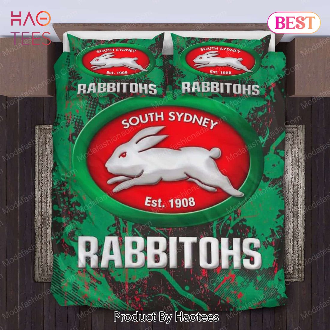 South Sydney Rabbitohs 3D Funny Hawaiian Shirt - Bring Your Ideas