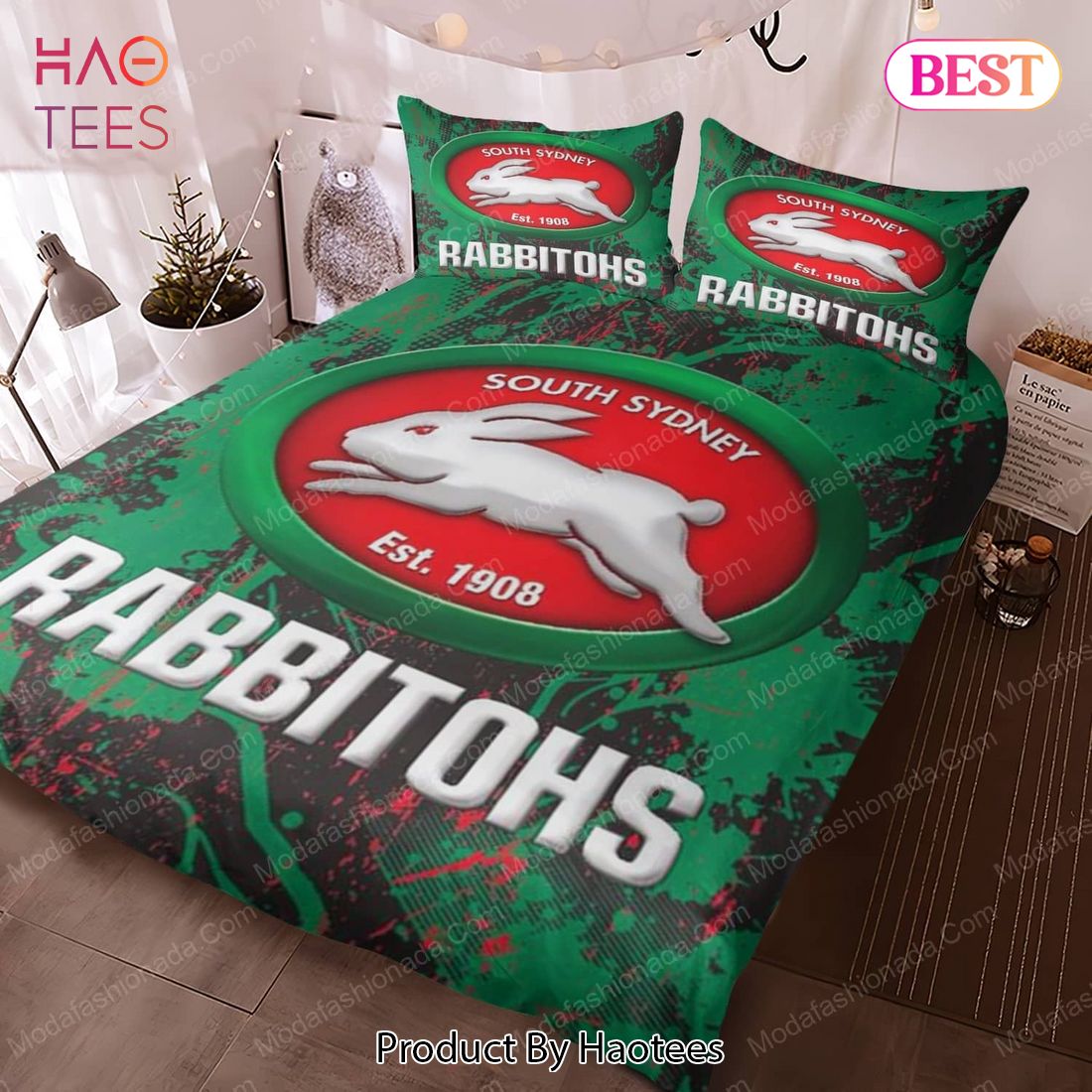 Buy South Sydney Rabbitohs Bedding Sets Bed Sets, Bedroom Sets, Comforter Sets, Duvet Cover, Bedspread