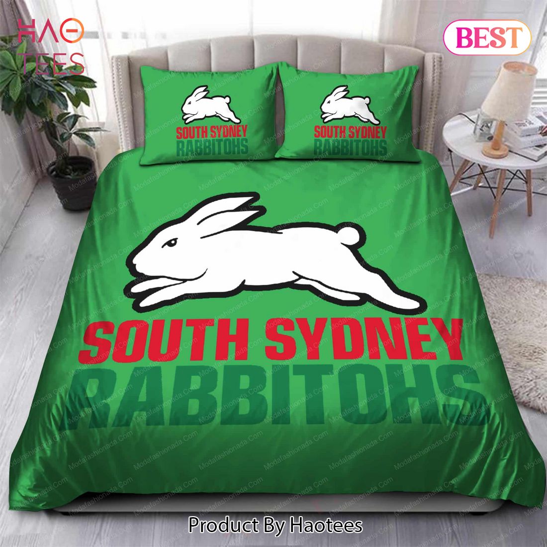 Buy South Sydney Rabbitohs Logo 2007-2012 Bedding Sets Bed Sets, Bedroom Sets, Comforter Sets, Duvet Cover, Bedspread