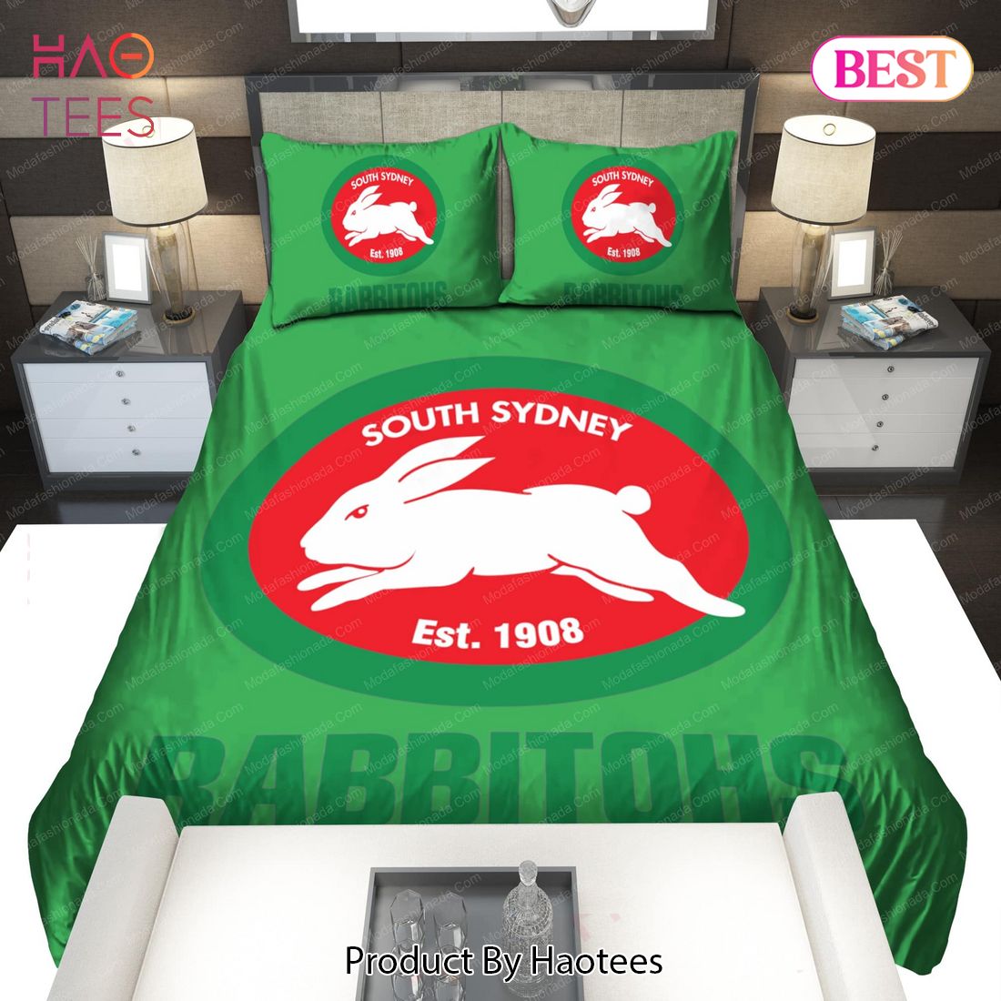 Buy South Sydney Rabbitohs Logo 2009 Bedding Sets Bed Sets, Bedroom Sets, Comforter Sets, Duvet Cover, Bedspread