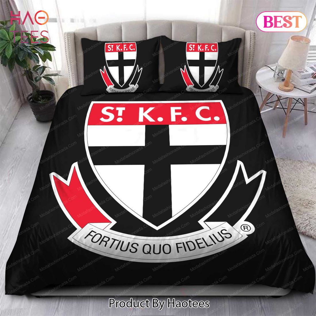 Buy St Kilda Football Club Logo Bedding Sets Bed Sets, Bedroom Sets, Comforter Sets, Duvet Cover, Bedspread