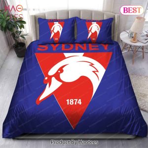 Buy Sydney Swans Logo 01 Bedding Sets Bed Sets, Bedroom Sets, Comforter Sets, Duvet Cover, Bedspread