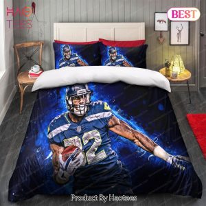 Buy Thank For Memories! Chris Carson Seattle Seahawks Bedding Sets Bed Sets, Bedroom Sets, Comforter Sets, Duvet Cover, Bedspread