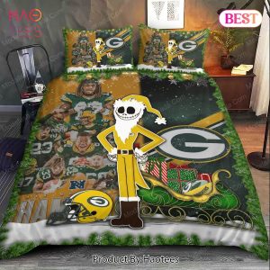 Buy The Nightmare Before Christmas Green Bay Packers Christmas Bedding Sets Bed Sets, Bedroom Sets, Comforter Sets, Duvet Cover, Bedspread