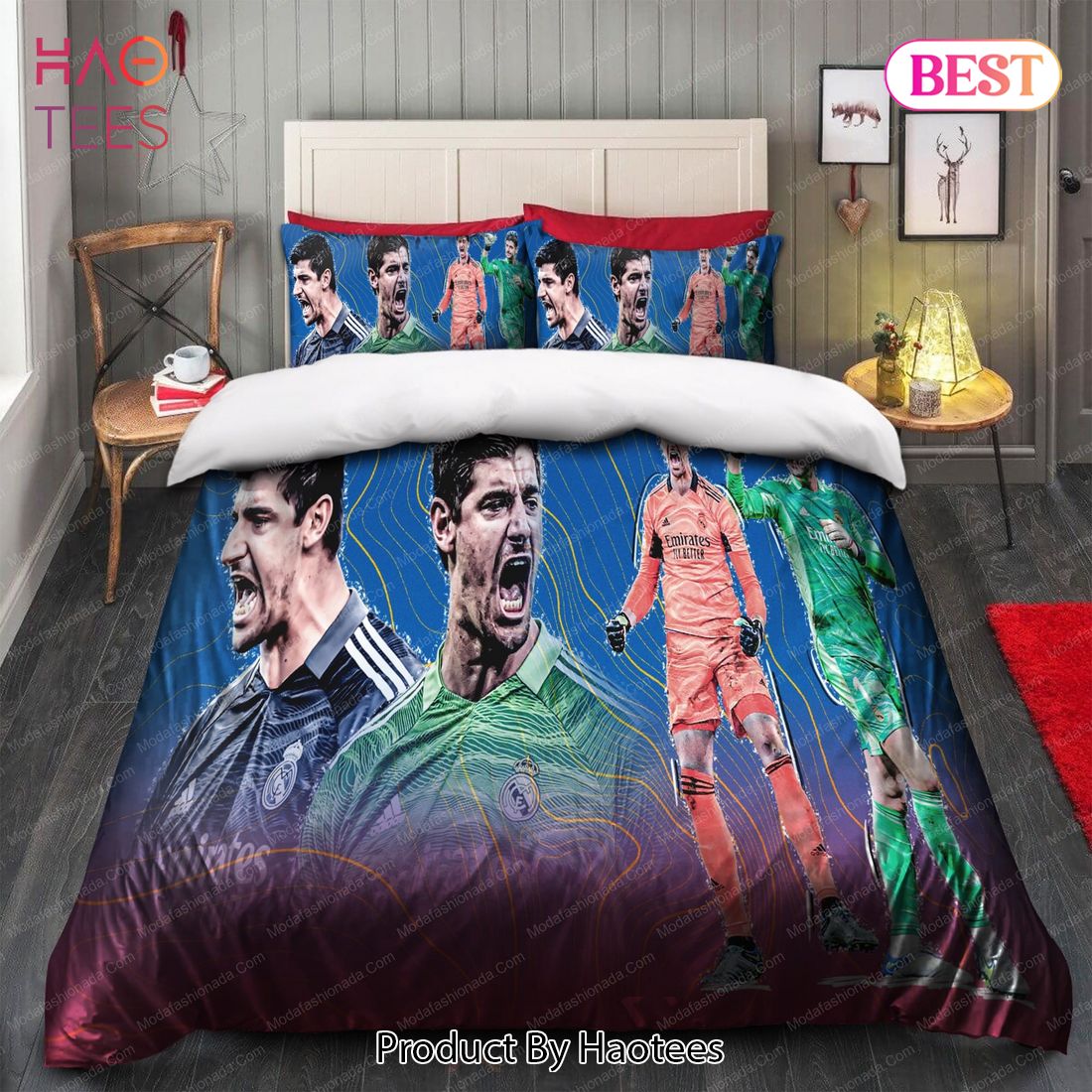 Buy Thibaut Courtois Real Madrid 28 Bedding Sets Bed Sets, Bedroom Sets, Comforter Sets, Duvet Cover, Bedspread Buy Thibaut Courtois Real Madrid 28 Bedding Sets Bed Sets, Bedroom Sets, Comforter Sets, Duvet Cover, Bedspread