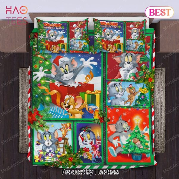 Buy Tom And Jerry Merry Christmas Bedding Sets Bed Sets, Bedroom Sets, Comforter Sets, Duvet Cover, Bedspread