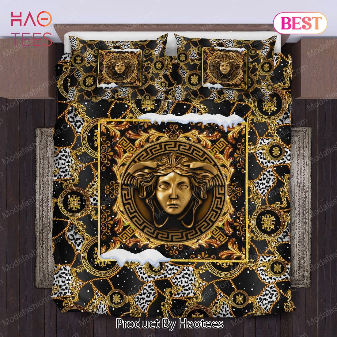 Buy Versace Logo Christmas Bedding Sets Bed Sets, Bedroom Sets, Comforter Sets, Duvet Cover, Bedspread Buy Versace Logo Christmas Bedding Sets Bed Sets, Bedroom Sets, Comforter Sets, Duvet Cover, Bedspread
