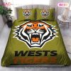 Buy Wests Tigers Logo Bedding Sets 02 Bed Sets, Bedroom Sets, Comforter Sets, Duvet Cover, Bedspread