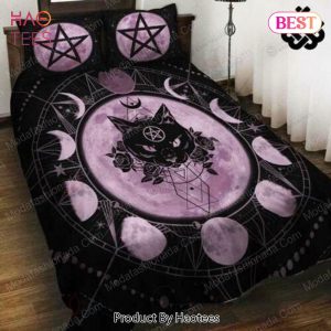 Buy Wiccan Occult Black Cat Animal 022 Bedding Set Bed Sets, Bedroom Sets, Comforter Sets, Duvet Cover, Bedspread