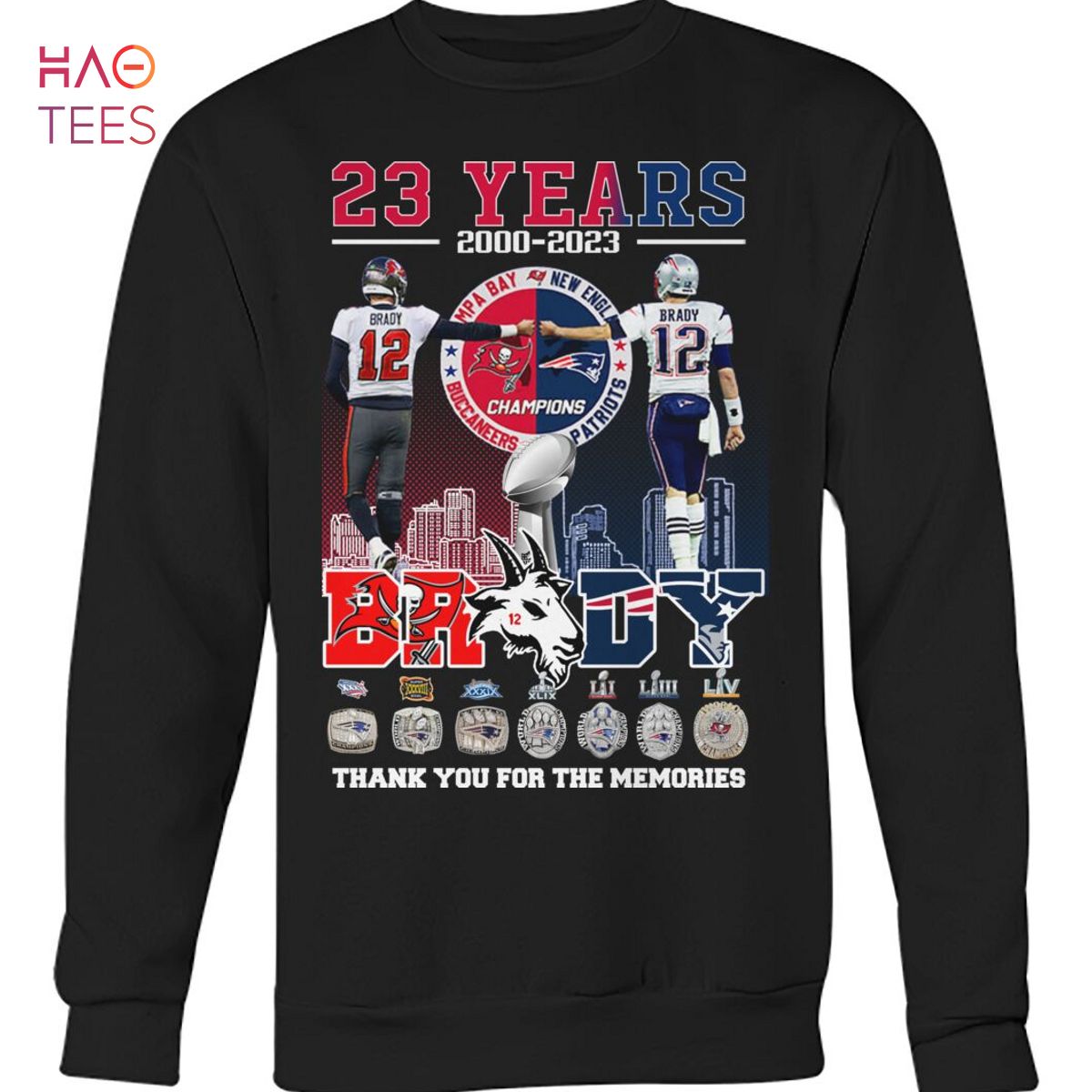 Tom Brady Lfg Home Opener 2023 Thank You Tom Game Shirt