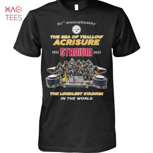 90 Anniversary The Sea Of Yeallow Acrisure 1933 2023 Stadium Shirt