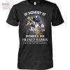 Franco Harris December 21 2022 Thank You For The Memories Shirt