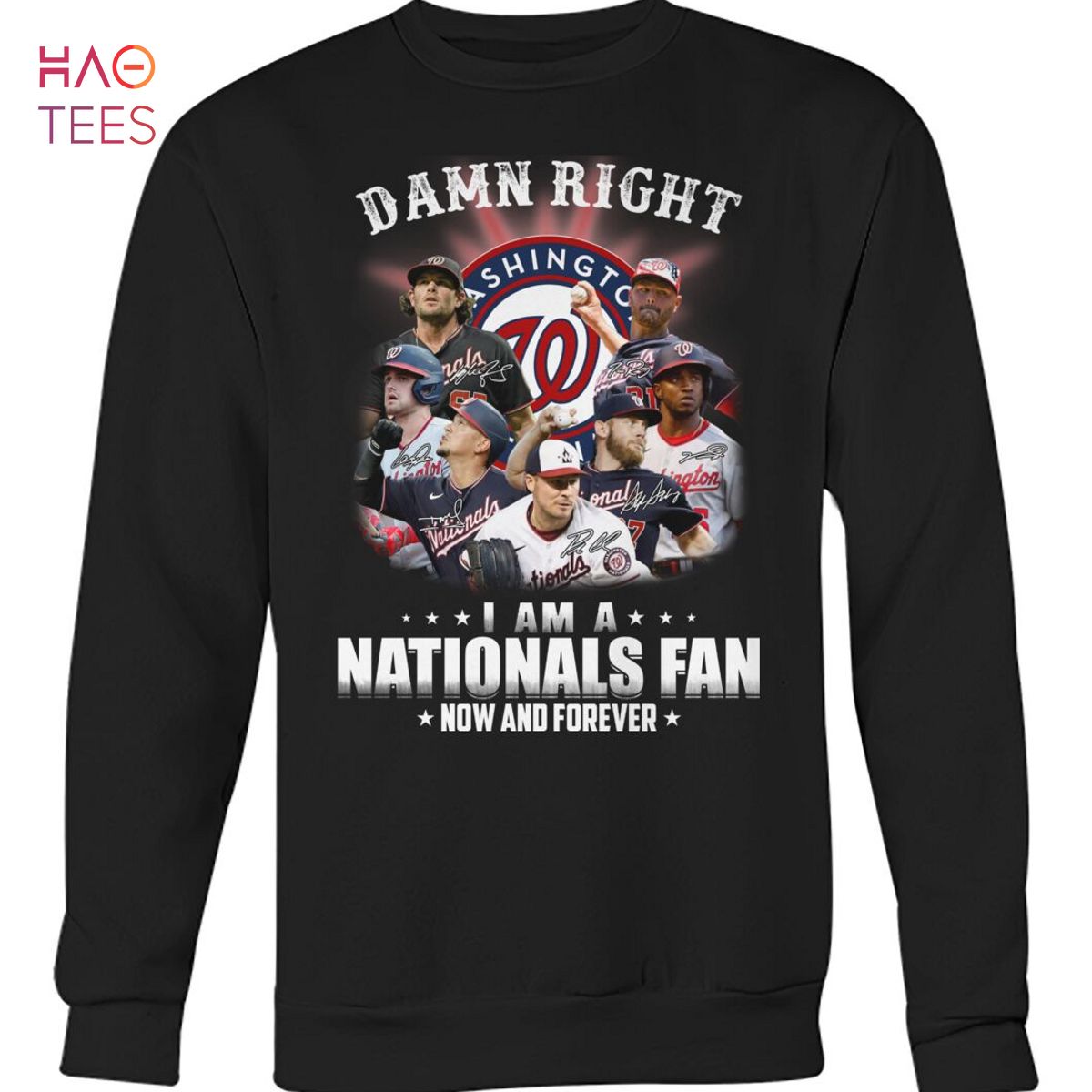 Washington Nationals Baseball Team Im A Fan Now And Forever Shirt Washington Nationals Baseball Team Im A Fan Now And Forever Shirt