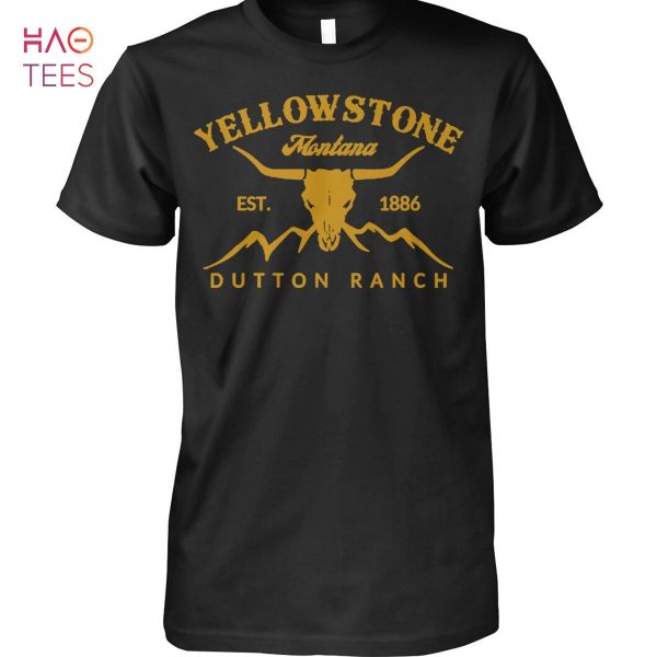 Yellowstone Montana Est 1886 Dutton Ranch T Shirt