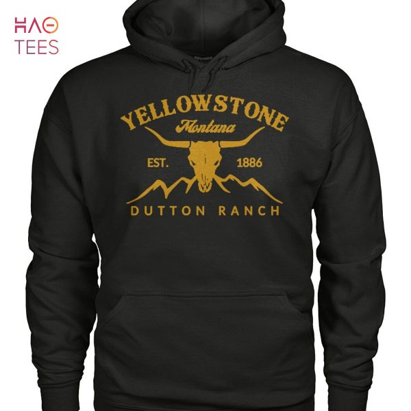 Yellowstone Montana Est 1886 Dutton Ranch T Shirt