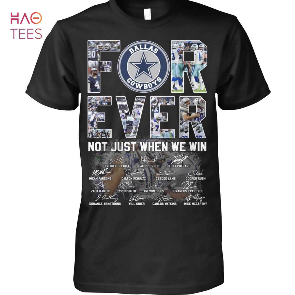 Dallas Cowboys Forever Not Just When Me Win Shirt