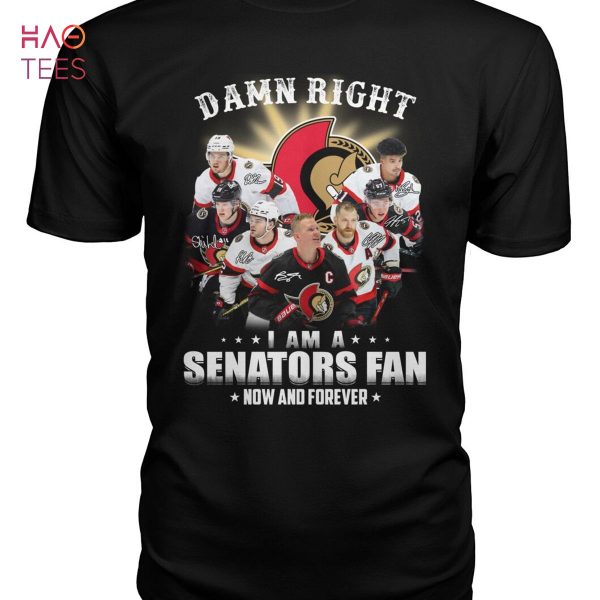 Ottawa Senators Ice Hockey Team Fan Now And Forever Shirt