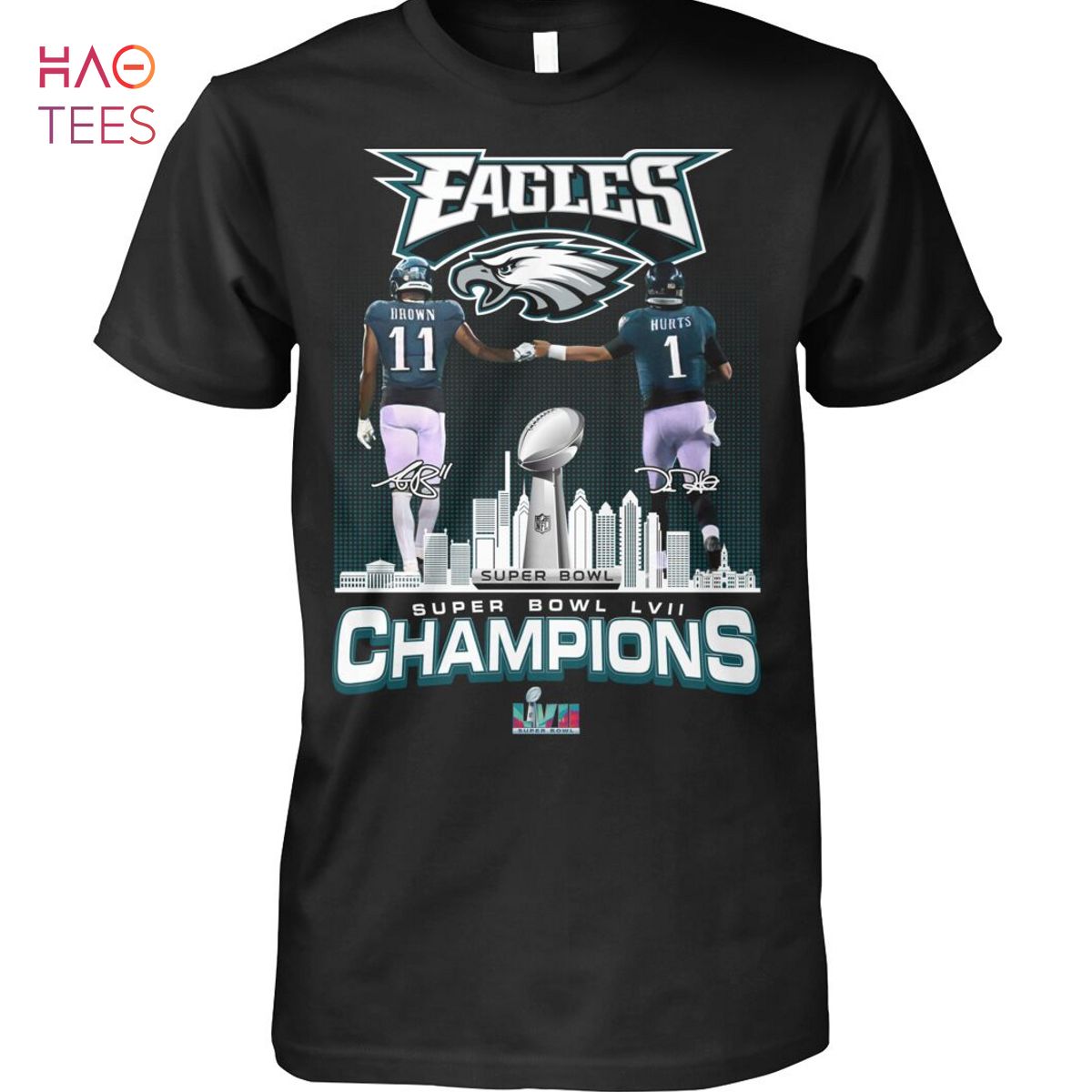 Philadelphia Eagles Super Bowl LVII Champions Shirt
