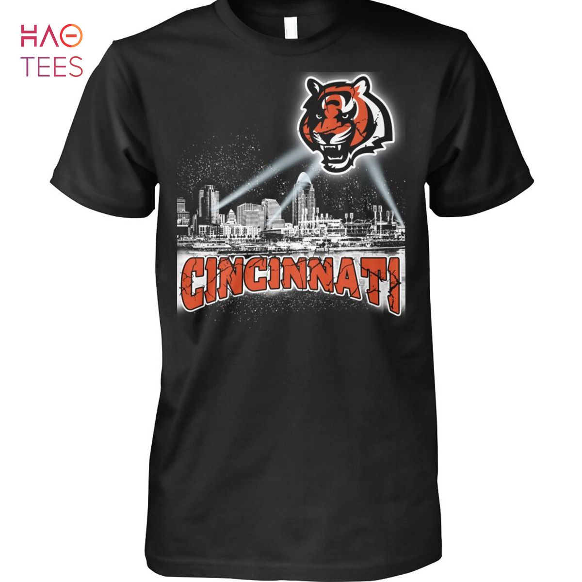 Cincinnati Bengals Logo Tiger Shirt