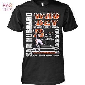 Limited Sam Hubbard Shirt, Vintage Short Sleeve Unisex T-shirt