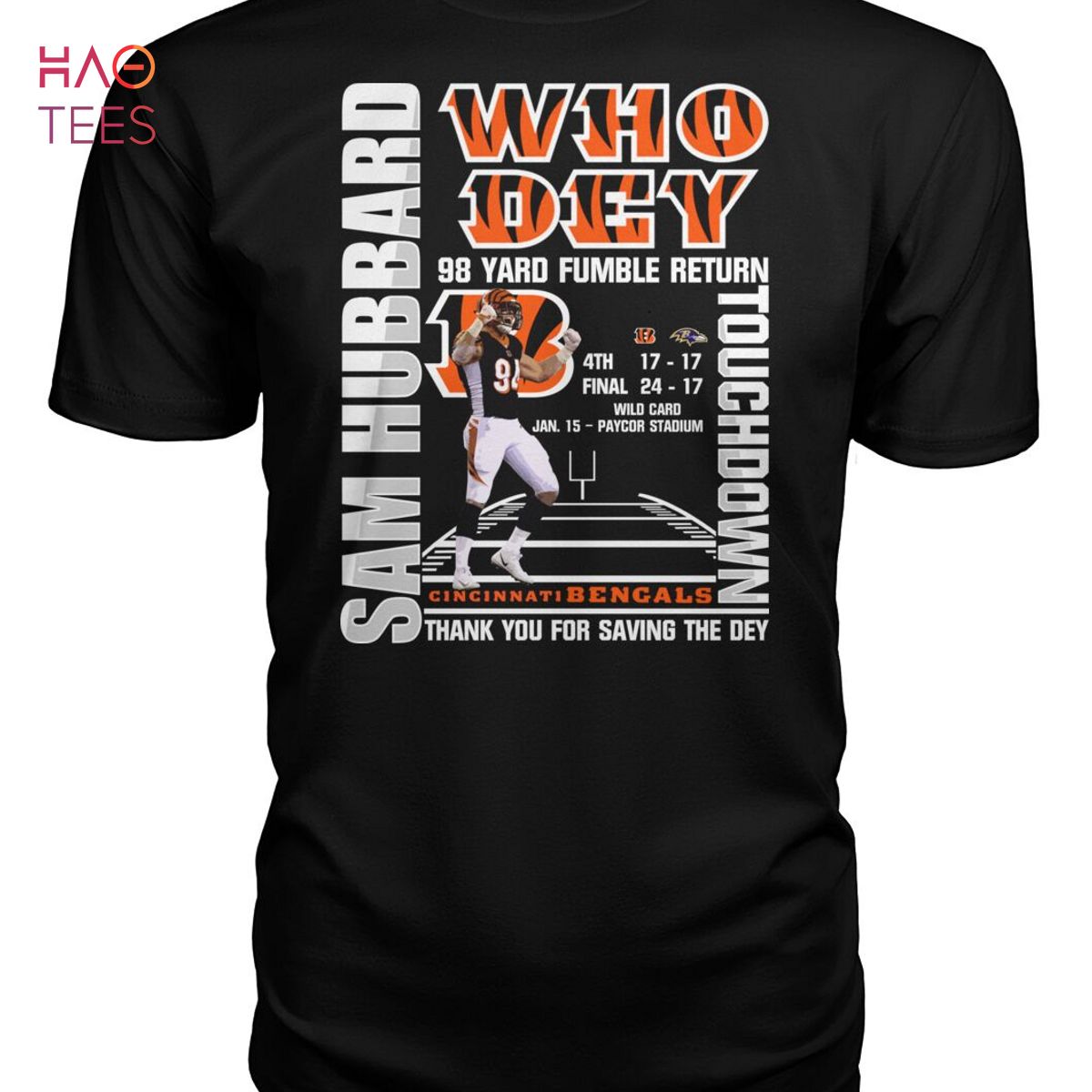 Official Cincy Shirts Shop Run Hubbard Run Shirts Sam Hubbard