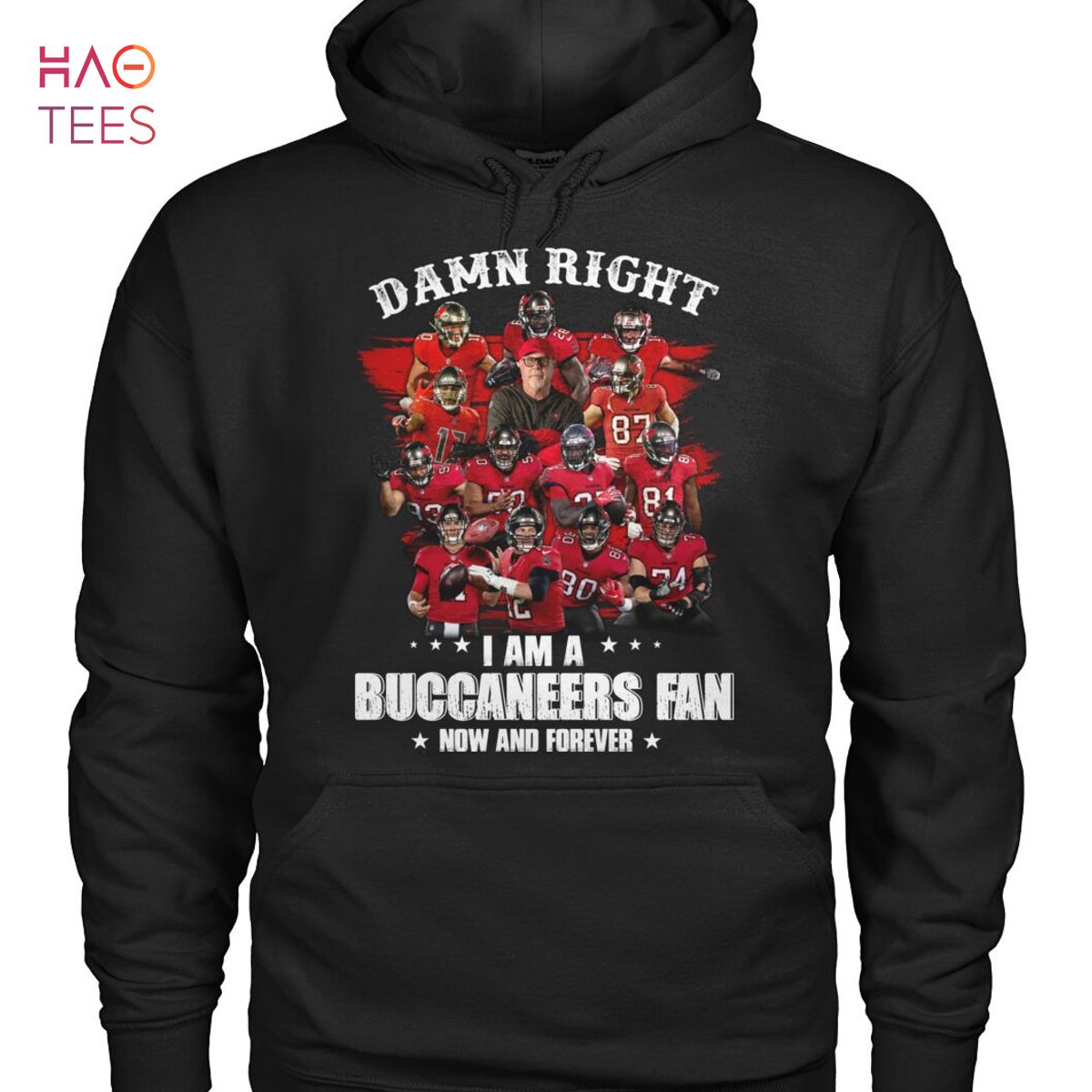 Tampa Bay Buccaneers Fan Now And Forever Shirt, hoodie, sweater, long  sleeve and tank top