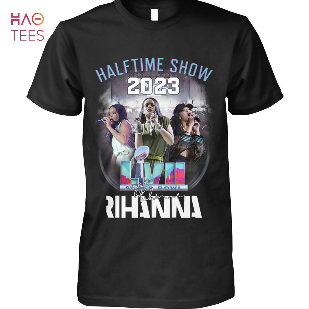 Super Bowl LVII Rihanna Halftime Show Football Shirt