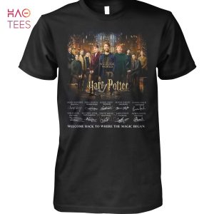 Harry Potter Welcome Back To Where The Magic Began T Shirt