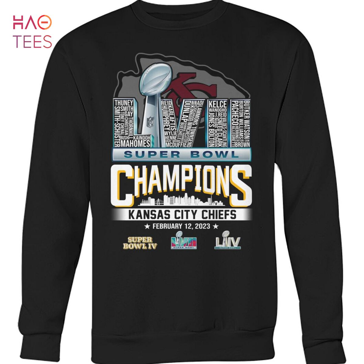 New York Giants Super Bowl Lvii 2023 Champions T-shirt - Kaiteez