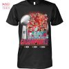 Patrick Mahomes 2018 2023 LVII Super Bowl Kansas City Chiefs T Shirt