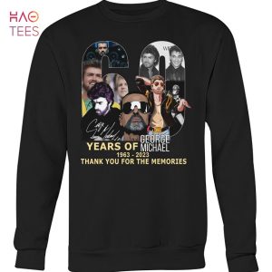60 Years Of George Michael 1963 2023 Thank You For The Memories T Shirt
