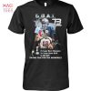 Goat Tom Brady Thank You For The Memories T Shirt