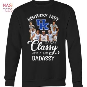 Kentucky Lady Sassy Classy And A Tad Badassy T Shirt