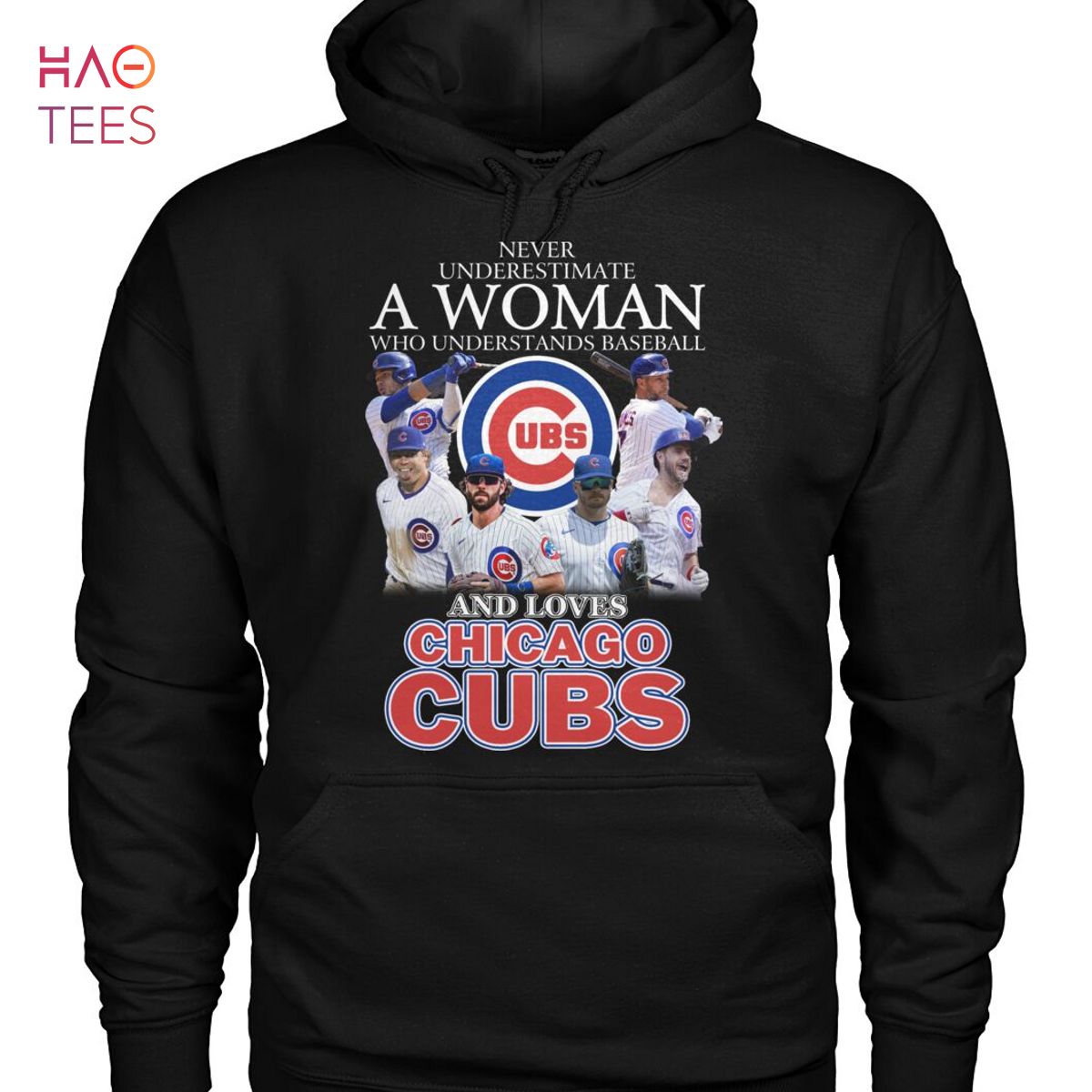 Never Underestimate A Woman Who Understands Baseball and Loves Chicago Cubs  Shirt