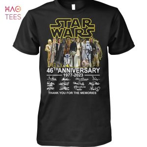 Cheap 46 Years 1977–2023 Anniversary Thank You For The Memories Star Wars  Coffee Mug - Allsoymade