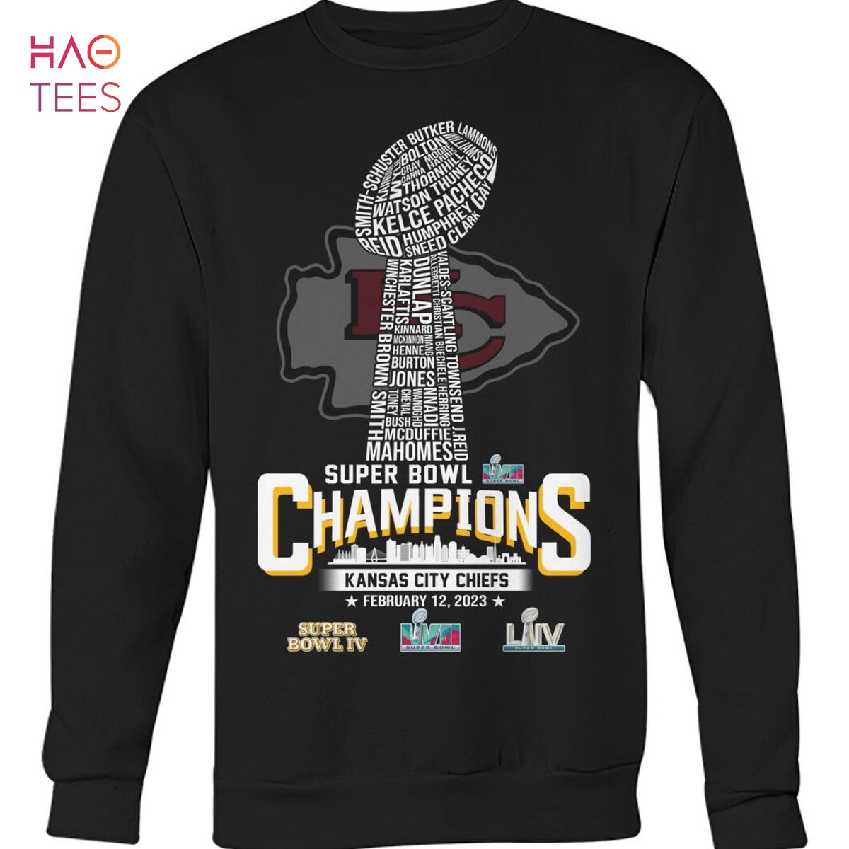 Kansas City Super Bowl Champions 2023 v2 - Kansas City Chiefs - T-Shirt