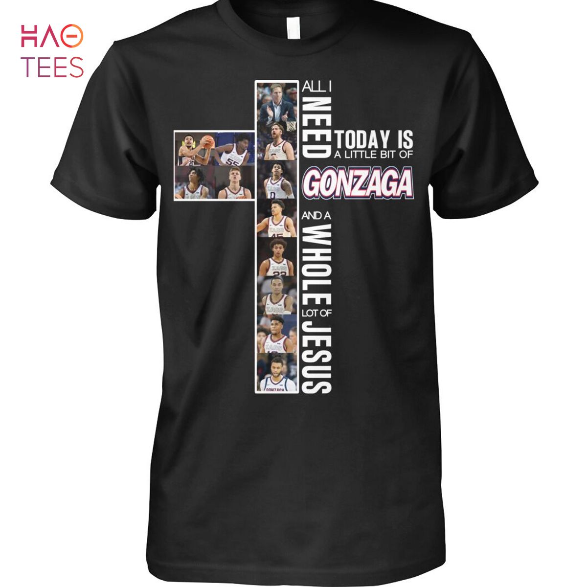 Gonzaga Bulldogs Men's Basketball T Shirt