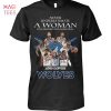 Never Underestimate A Woman Who Understands Basketball And Loves Gonzaga Bulldogs T Shirt