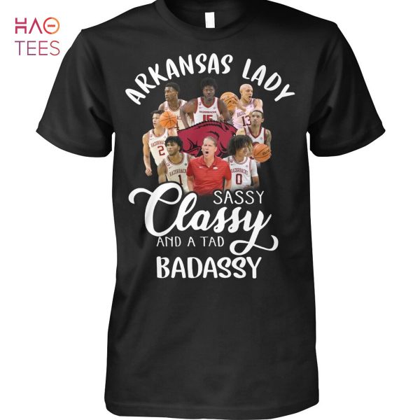Arkansas Razorbacks Arkabsas Lady Sassy Classy Badassy T Shirt