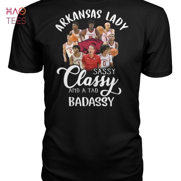 Arkansas Razorbacks Arkabsas Lady Sassy Classy Badassy T Shirt