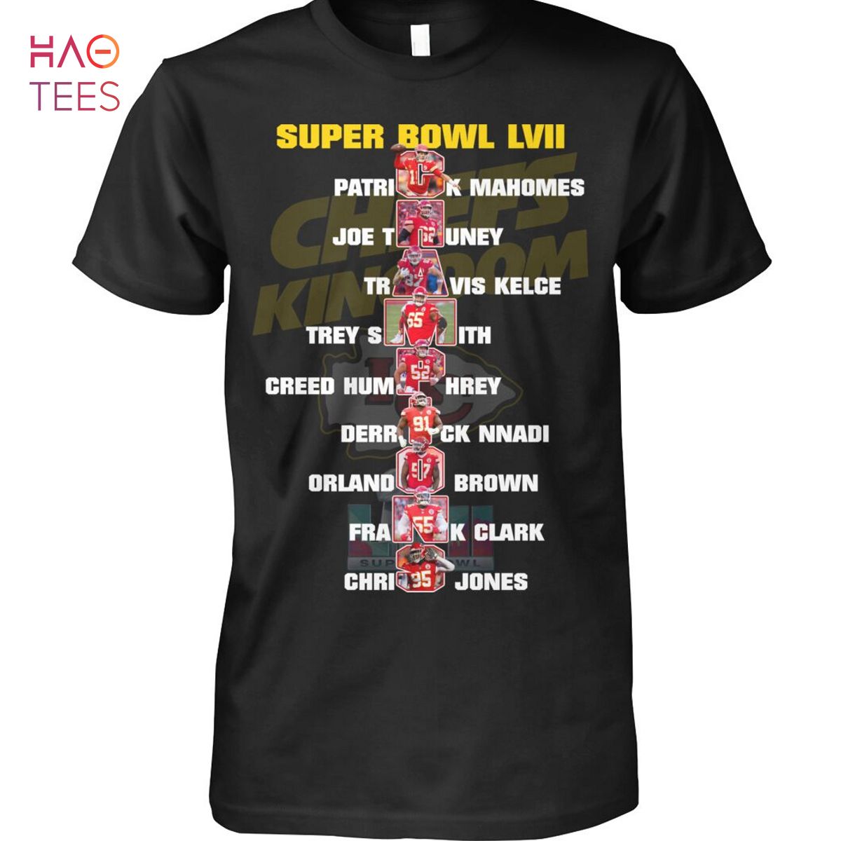 Super Bowl LVII Kansas City Chiefs King Dom T Shirt
