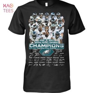 2022 2023 National Football Conference Champions Philadelphia Eagles T Shirt