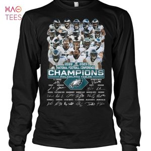 2022 2023 National Football Conference Champions Philadelphia Eagles T Shirt