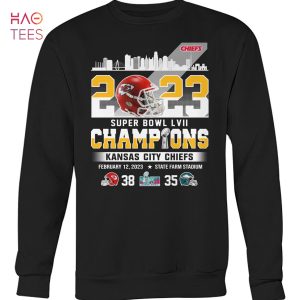 2023 Super Bowl LVII Champions Kansas City Chiefs February 12 2023 T Shirt
