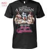 Never Underestimate A Woman Who Understands Baseball And Loves Texas Rangers T Shirt