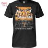 The Tennessee 132 Anniversary 1891 2023 Thank You For The Memories T Shirt