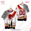 Brisbane Broncos anzac day T-Shirt