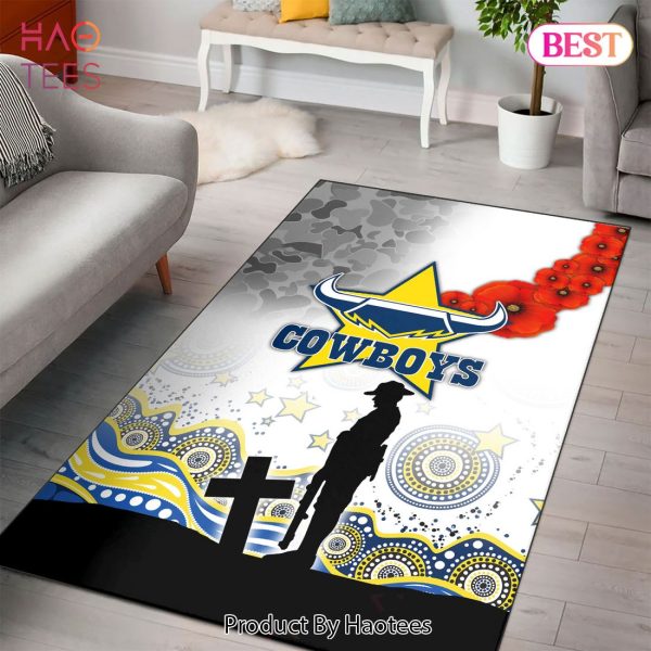 North Queensland Cowboys Anzac Day Rug