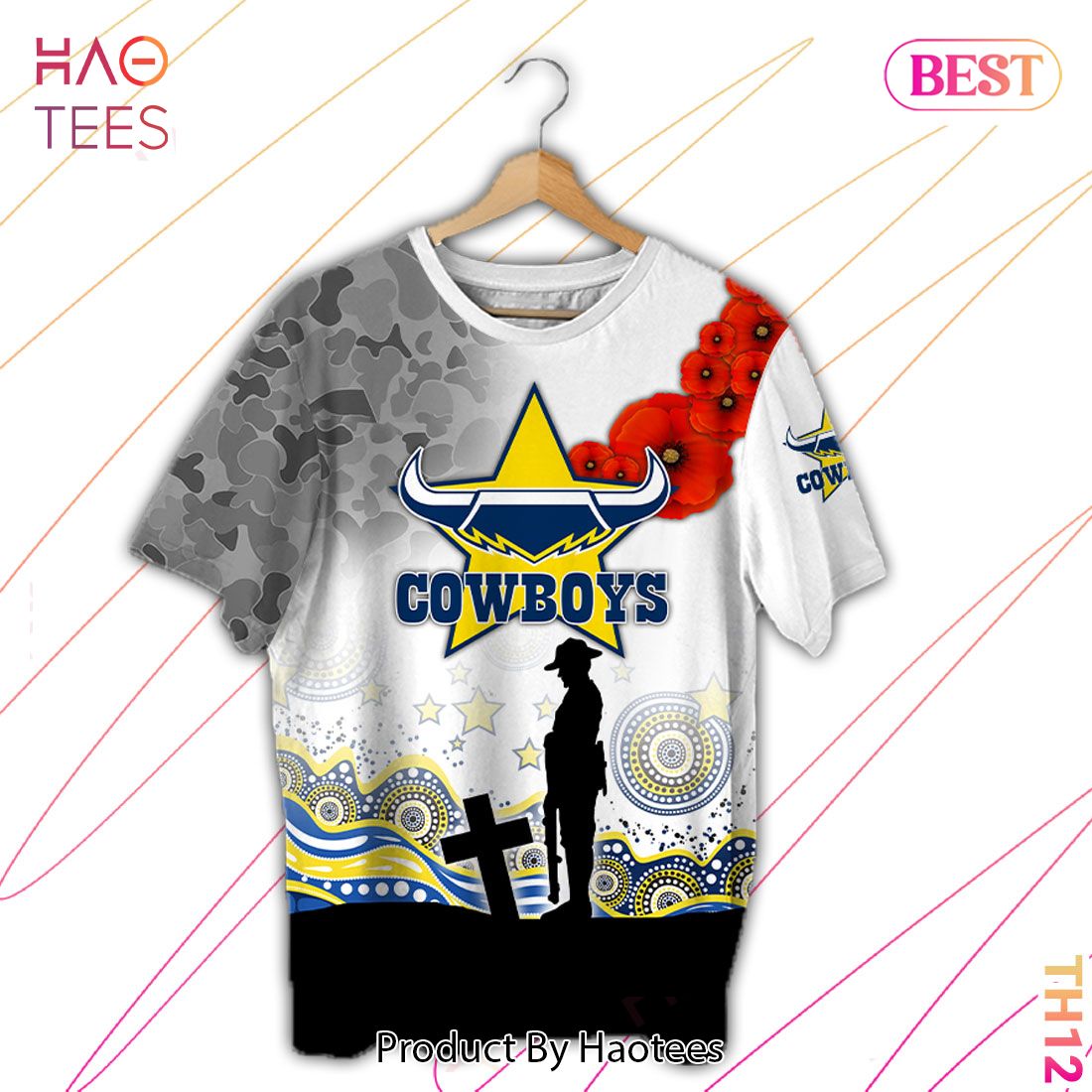 2023 North Queensland Cowboys Anzac Jersey